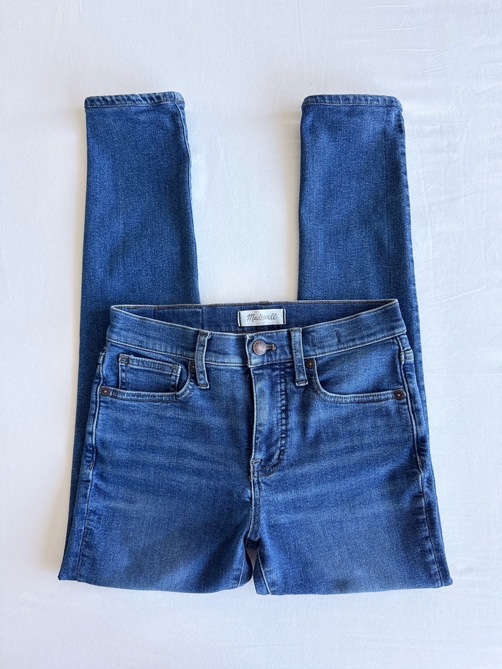 Madewell 9" Mid-Rise Skinny Jeans in Blayton Size 25